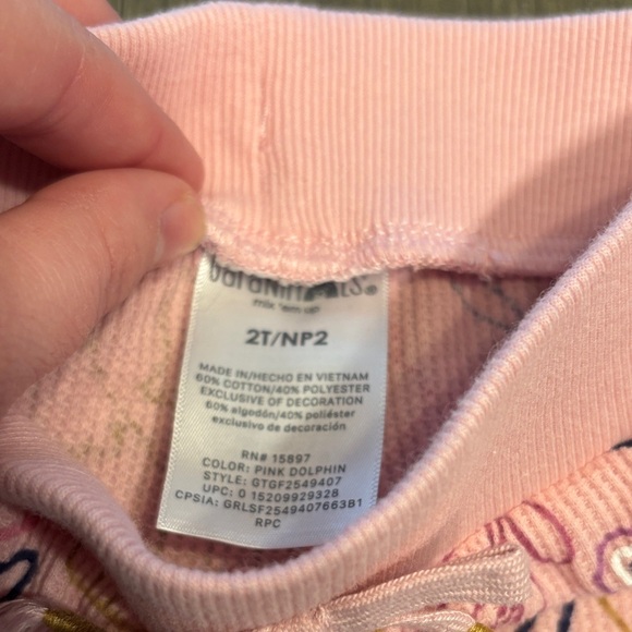 Garanimals Pink Patterned Pants - Picture 2 of 3